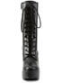 ELECTRA-1020 Black Pu Boots