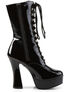 ELECTRA-1020 Black Patent Boots