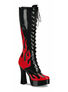 ELECTRA-2028 Red Flame Boots