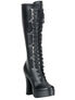 ELECTRA-2029 PU Laceup Boots