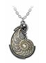 Fibonacci's Golden Spiral Pendant Necklace