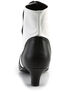 FLORA-1023 White Victorian Boots