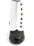 FLORA-1023 White Victorian Boots