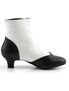 FLORA-1023 White Victorian Boots