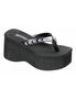 FUNN-17 Skulls Platform Sandals