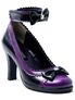 GLAM-40 Purple Bow Shoes