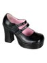 GOTHIKA-09 Black Maryjane Shoes