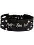 Hotter Than Hell Leather Choker