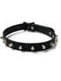 Industrial Spike Leather Choker