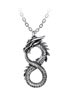 Infinity Dragon Pendant Necklace