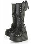 KERA-203 Knee-High Gothic Platform Boots