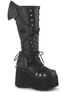 KERA-203 Knee-High Gothic Platform Boots