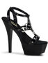 KISS-215 Black Studded Heels