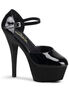 Kiss-248 Black Patent Heels