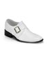 LOAFER-12 White Loafer Shoes