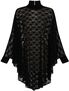 Gothic Lydia Lace Drape Dress
