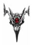 Masque Of The Black Rose Necklace