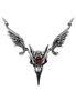 Masque Of The Black Rose Necklace
