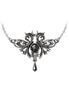 Midnight Memorial Baroque Gothic Pendant Necklace