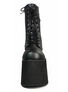 MONSTER-10 Black Platform Boots