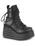 MORTE-65 - Ankle High Wedge Boots