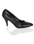 PUMP-420 Black PU Pumps