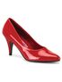 PUMP-420 Red Patent Pumps