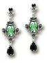 Queen of the Night Dangle Earrings