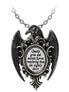 Quoth the Raven Alchemy Pendant Necklace