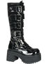 RANGER-318 Patent Buckle Boots