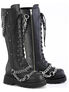 RENEGADE-215 Lace-Up Knee Hight Boots