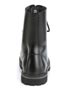 RIOT-10 Black Leather Steel Toe Boots