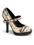 SECRET-14 Tattoo Print Pumps