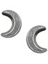 Sickle Moon Earring Studs