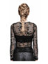 skull-n-bones mesh net shirt