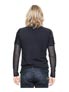 Men's Slashed Mesh Top