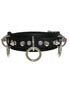 Ring-n-Spikes Leather Choker