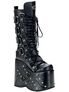STACK-318 Black Platform Boots