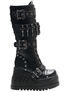 STOMP-314 Black Platform Boots