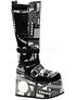 TECHNO-856UV Black Cyber Boots - Clearance