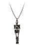 Undying Homage Coffin and Skeleton Necklace