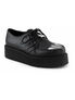 V-CREEPER-515 Silver Toe Creeper Shoes