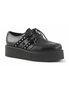 V-Creeper-538 Black Star Creepers Shoes