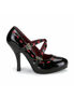 VAMPIRE-10 Black Bat Heels