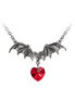 Vampire Loveheart Pendant Necklace