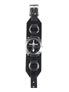 WB3R Black Leather Watchband