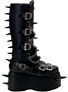 WICKED-808 Black Platform Boots - Clearance