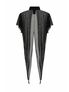 Zira black mesh bolero