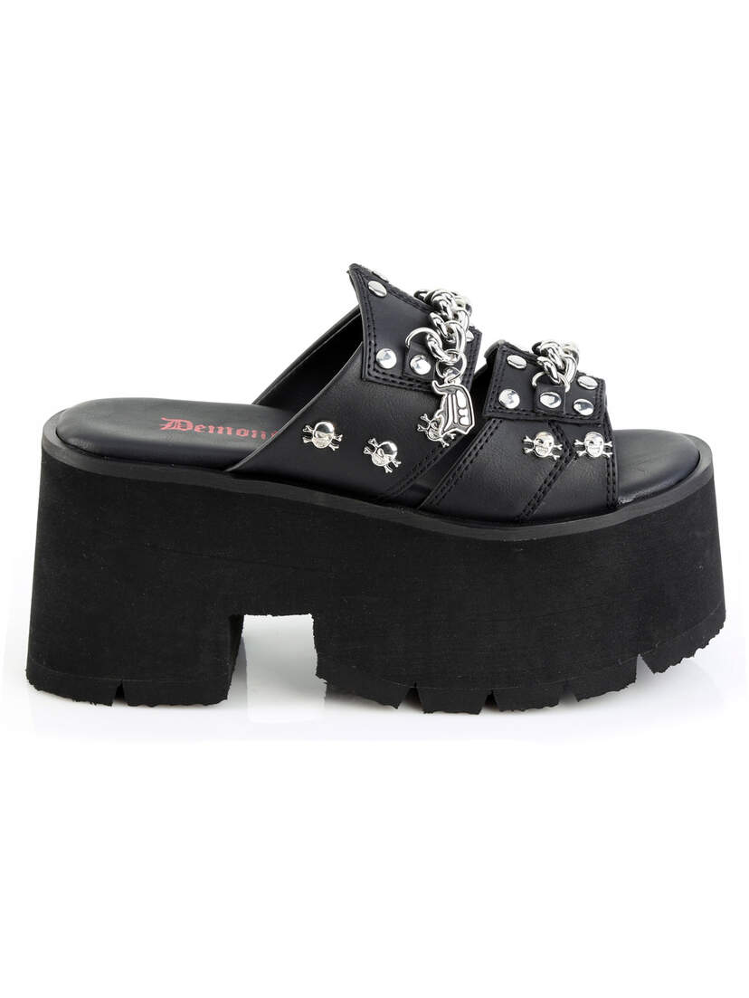 ASHES-08 Chained Platform Sandals