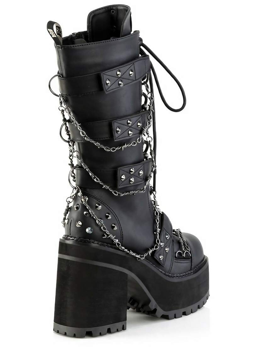 ASSAULT-117 Women's Boots with Barbwire